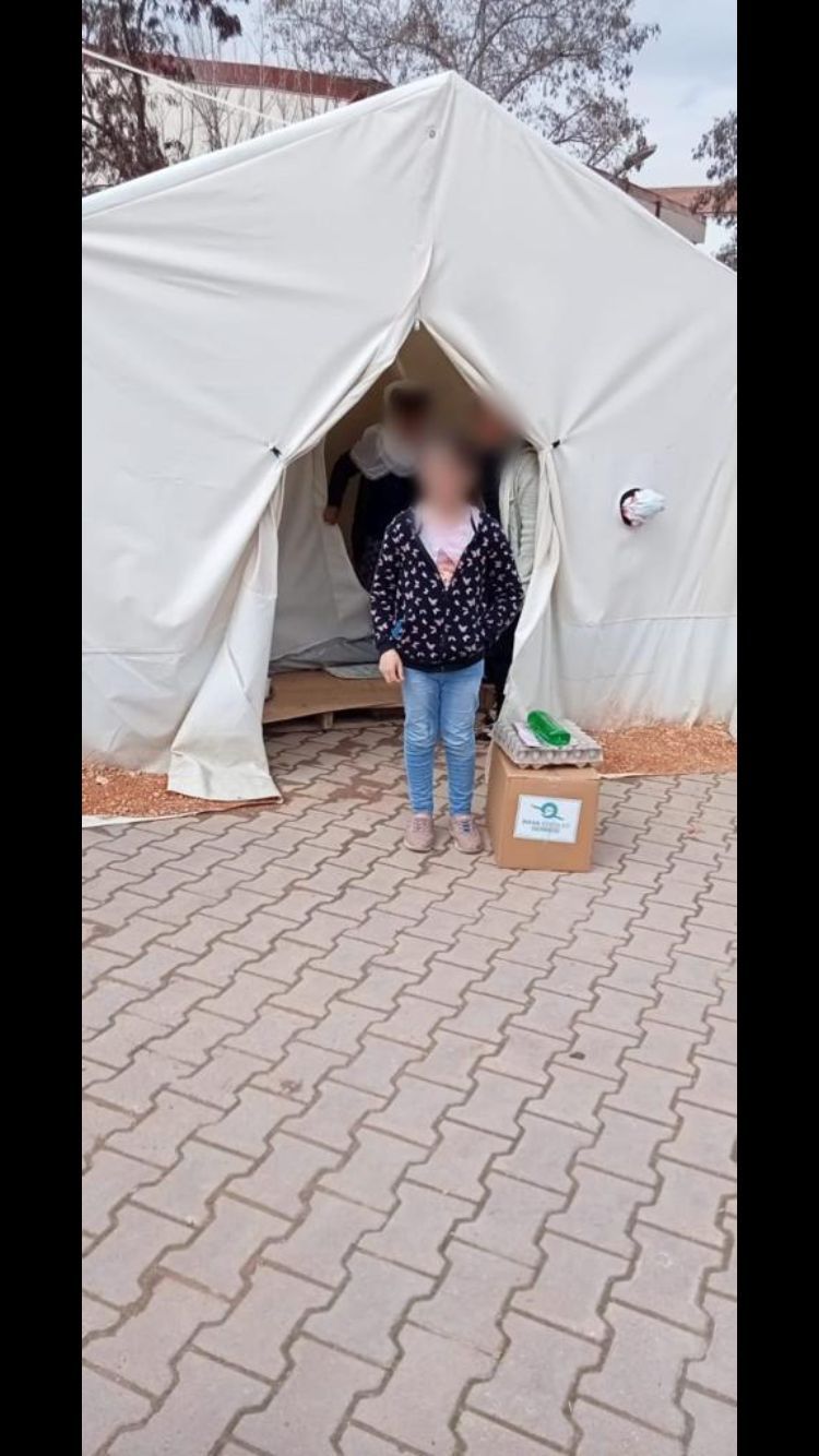 Depremzedelere Dağıtım