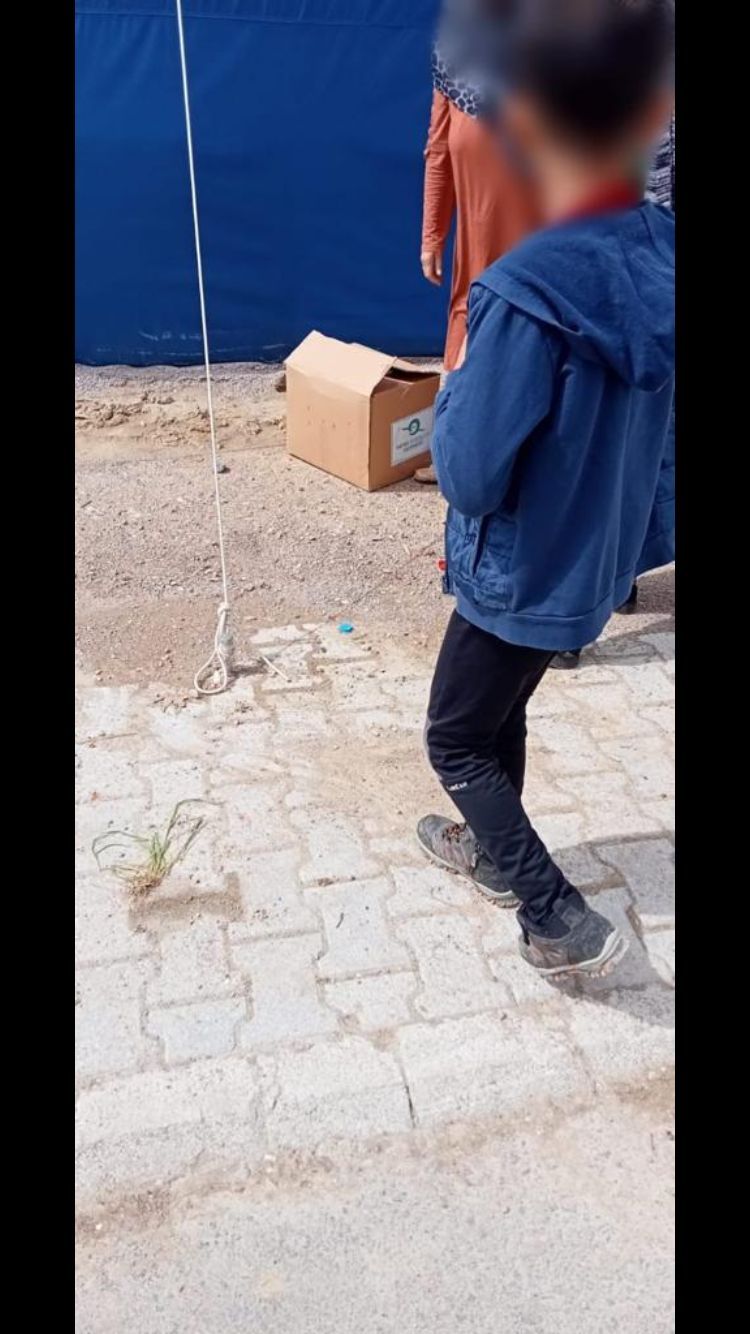 Depremzedelere Dağıtım