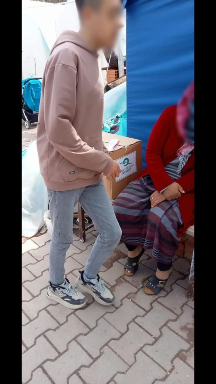 Depremzedelere Dağıtım