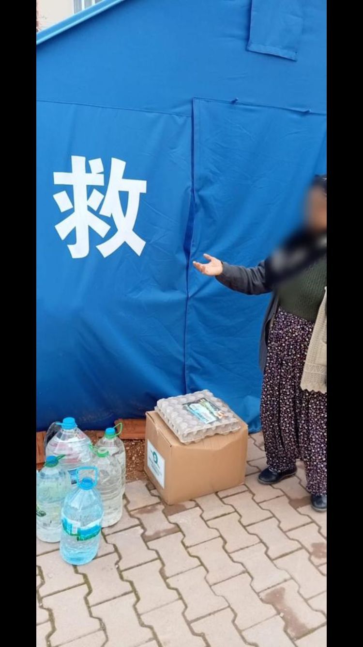 Depremzedelere Dağıtım