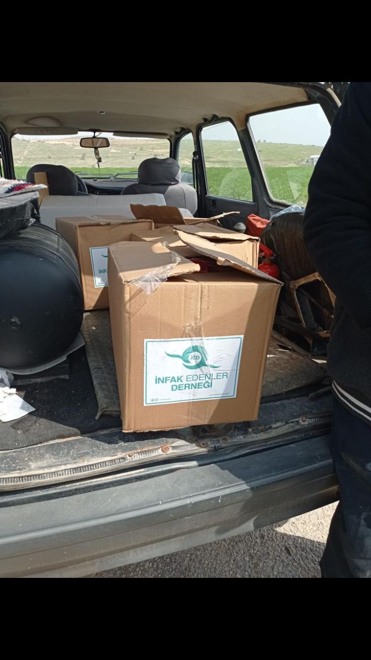 Depremzedelere Dağıtım