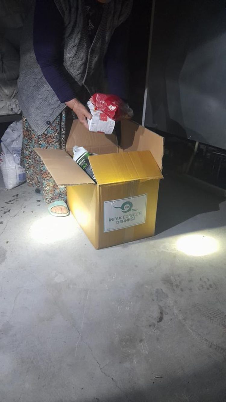 Depremzedelere Dağıtım