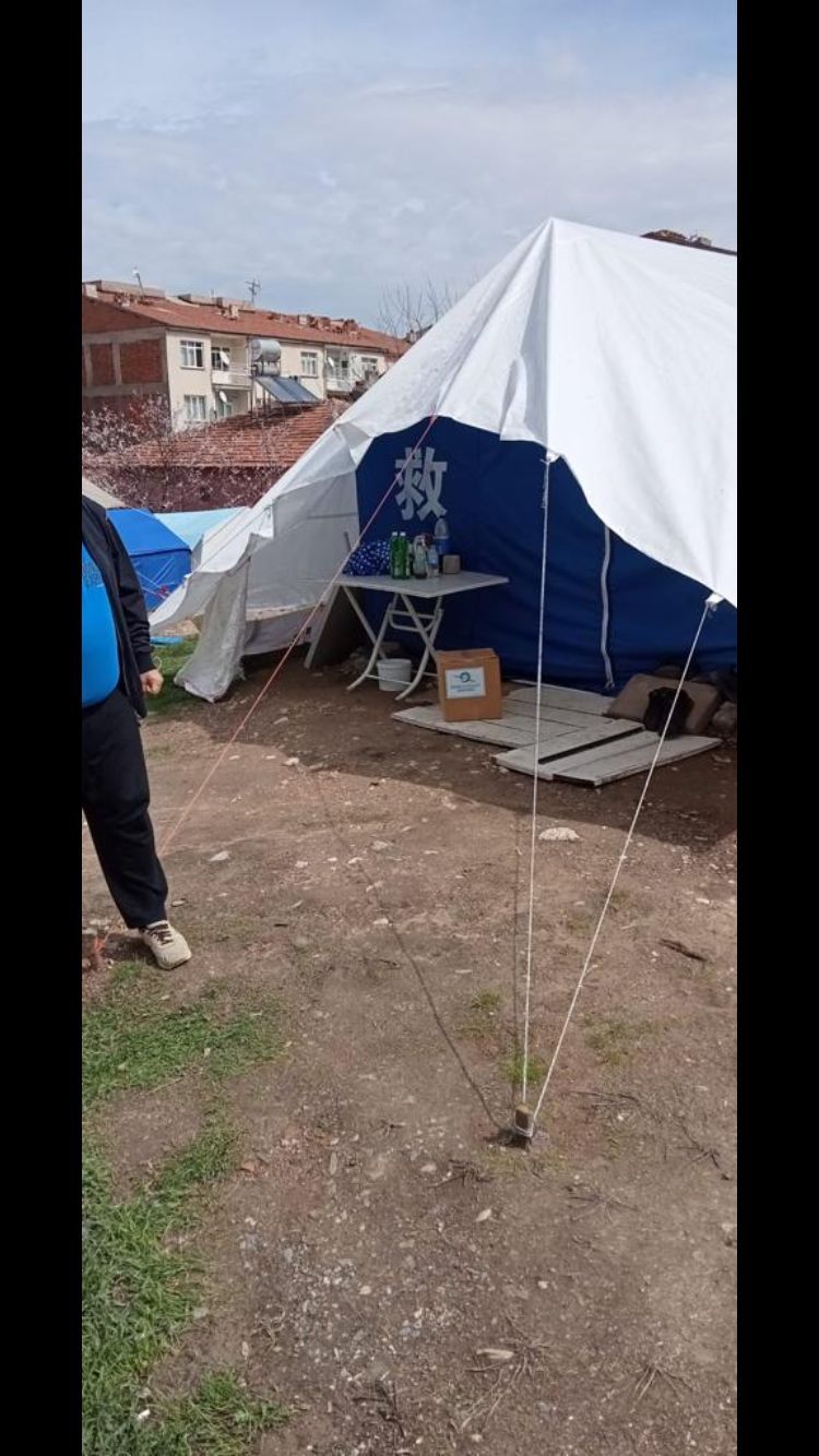 Depremzedelere Dağıtım