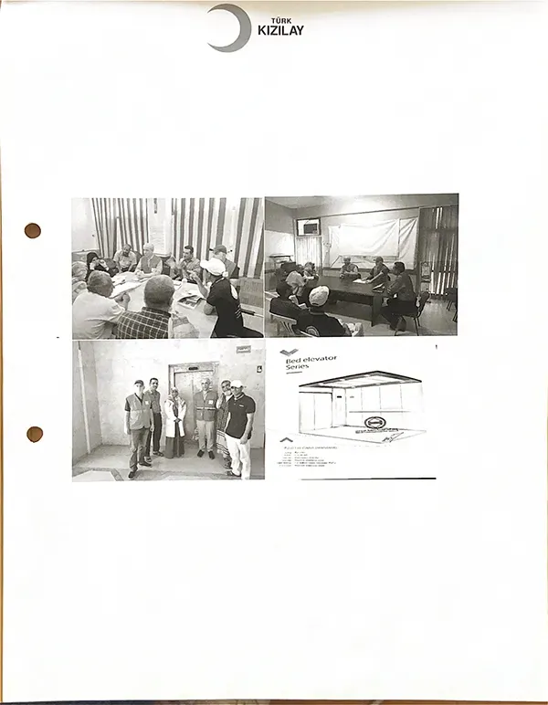 Yemen Al Sadaqa Hastanesi Hasta Asansörü Tadilatı